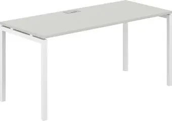 Norden 160х70х75 SG.206.SH.44.WH (белый/серый бархат)