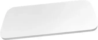 Millwood Закругленная 140x80x3.6 (белый)