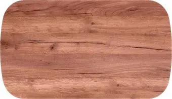 Millwood Закругленная 100x60x1.8 (дуб табачный Craft)