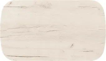Millwood Закругленная 100x60x1.8 (дуб белый Craft)