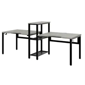 Millwood Сплит с вырезом 2-хместный 254.6x80х110.8 (дуб белый Craft/металл черный)