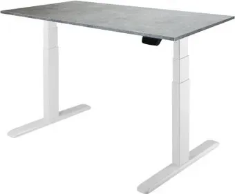 ErgoSmart Ergo Desk Prime 1360x800x36 мм (бетон Чикаго/белый)
