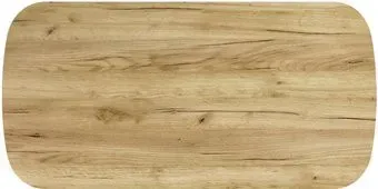 Millwood Закругленная 200x100 (дуб золотой Craft)