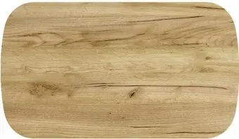 Millwood Закругленная 105x60x1.8 (дуб золотой Craft)