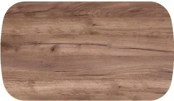 Millwood Закругленная 105x60x1.8 (дуб табачный Craft)