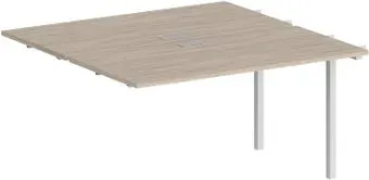 Norden Приставка 120x123.8x75 SG.211.OL.44.WH (белый/дуб светлый)