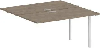 Norden Приставка 120x123.8x75 SG.211.OD.44.WH (белый/дуб темный)