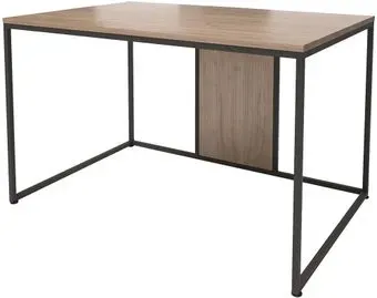 Millwood Лофт Барселона ДТ-1 120x80x74 (дуб табачный Craft/металл черный)