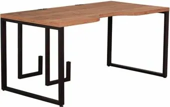 Millwood Каир Смарт с вырезом 160x80x75 (дуб табачный Craft/металл черный)