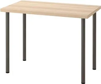 Ikea Линнмон/Адильс 794.163.41 (под беленый дуб/темно-серый)