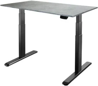 ErgoSmart Ergo Desk Prime 1200x650x18 мм (бетон чикаго/черный)