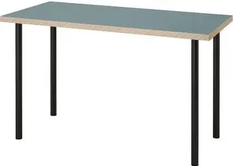 Ikea Лагкаптен/Адильс 395.233.38 (бирюзово-серый/черный)