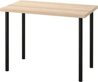 Ikea Лагкаптен/Адильс 994.163.40 (белый/черный мореный дуб)