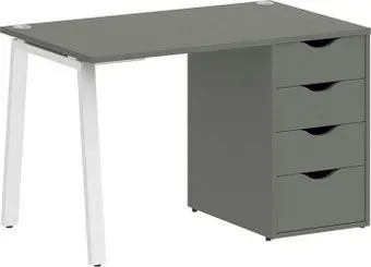 Riva Home Office VR.SP-3-118.4.A White (металлик)