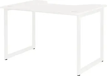 Millwood Лофт Будапешт ДТ-4 130x85x75 (белый/металл белый)