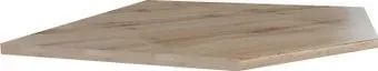 Стендмебель 850x38 угловая (дуб вотан)