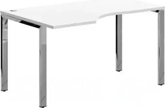 Skyland Xten-Gloss XGCET 149(L).1 (белый/нержавеющая сталь)
