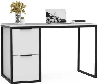 Crafto Курт Лофт 05 120x60x75 (белый/черный)