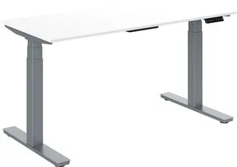 WellDesk Uplift с эл. приводом 2-х мотор. 28 (пепел 621 PE/серый)