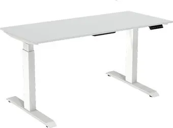WellDesk Uplift с эл. приводом 2-х мотор. 28 (пепел 621 PE/белый)