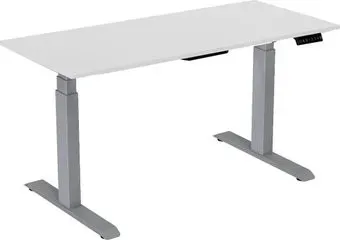 WellDesk Uplift с эл. приводом 2-х мотор. 18 (белый W1100 ST9/серый)