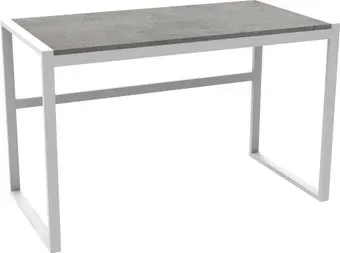 TMB Loft Илон разборный 1500х800 18 мм (бетон чикаго светло-серый/белый)