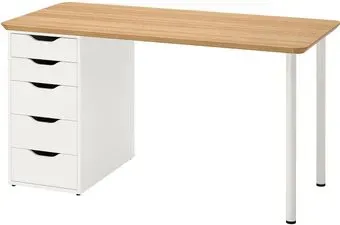 Ikea Анфалларе/Алекс 194.177.44 (бамбук/белый)