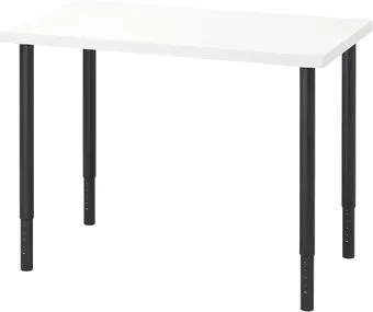 Ikea Линнмон/Олов 394.161.97 (белый/черный)