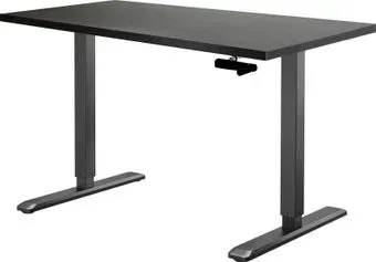 ErgoSmart Manual Desk Special 1360x800x36 мм (дуб мореный/черный)