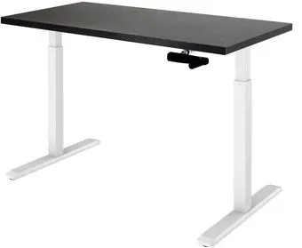 ErgoSmart Manual Desk 1360x800x36 мм (дуб мореный/белый)