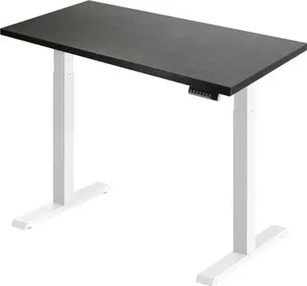 ErgoSmart Electric Desk Compact 1360x800x36 мм (дуб мореный/белый)