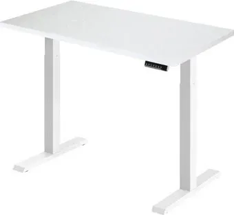 ErgoSmart Electric Desk Compact 1360x800x36 мм (альпийский белый/белый)
