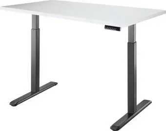 ErgoSmart Electric Desk 1360x800x36 мм (альпийский белый/черный)