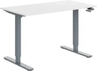 WellDesk с механическим приводом 18мм (белый альпийский, серый)