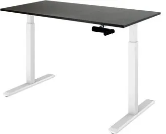 ErgoSmart Manual Desk 1380x800x18 мм (дуб мореный/белый)