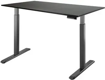ErgoSmart Electric Desk 1380x800x18 мм (дуб мореный/черный)
