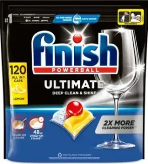 Finish Powerball Ultimate All In 1 Лимон (120 шт)