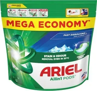 Ariel Все в 1 Горный родник (60 шт)