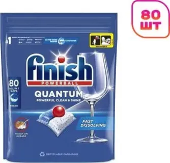 Finish Powerball Quantum All in 1 (80 шт)