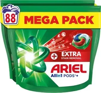 Ariel Pods+ All in 1 Extra Stain Removal (88 шт)
