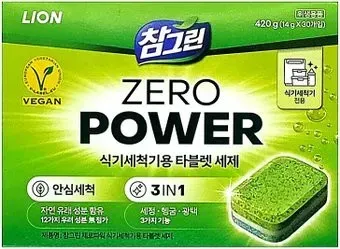 Lion Chamgreen Dishwasher Detergent Tablet (30x14г)