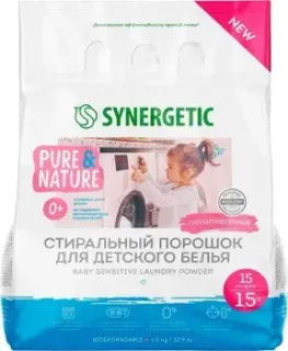 Synergetic Baby Sensitive для детского белья гипоаллергенный 1.5 кг