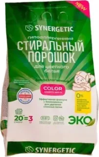 Synergetic Color Гипоаллергенный 3 кг