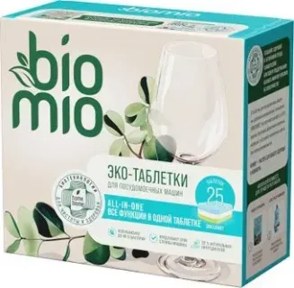BioMio All-in-One с эфирным маслом эвкалипта (25 шт)