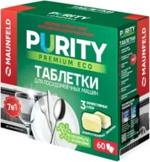 MAUNFELD Purity Premium ECO all in 1 MDT60PE (60 шт)