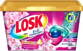 Losk Ароматерапия 3+1 Power Caps Малазийский Цветок (12 шт)