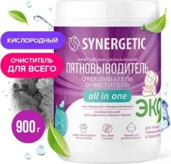 Synergetic Кислородный многофункциональный для тканей и поверхностей 0.9 кг