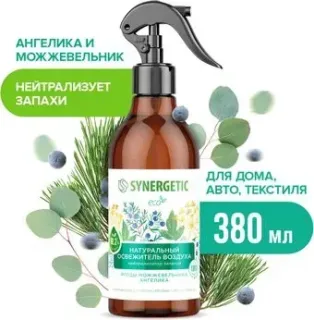 Synergetic Ягоды можжевельника и ангелика 380 мл