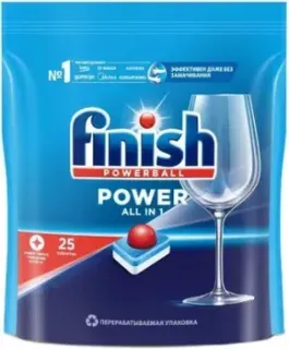 Finish All in 1 Max бесфосфатные (25 шт)