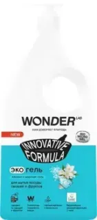 Wonder LAB Для посуды овощей и фруктов Жасмин и морская соль 1 л